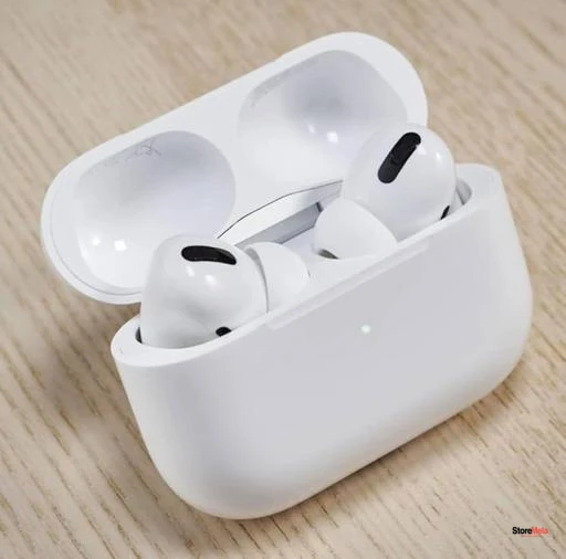 A10 Earpod Pro TWS Bluetooth Earphones – True Wireless Stereo with Mic, Noise Cancellation & 4 Hours Playtime (White)